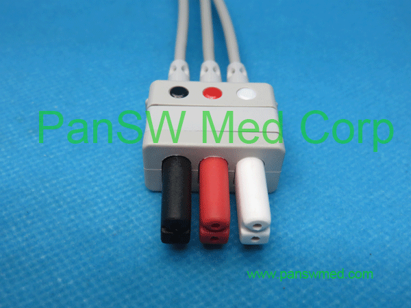 compatible Mindray ECG leads, 3 leads